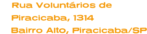 Rua Voluntários de Piracicaba,1314, Piracicaba
